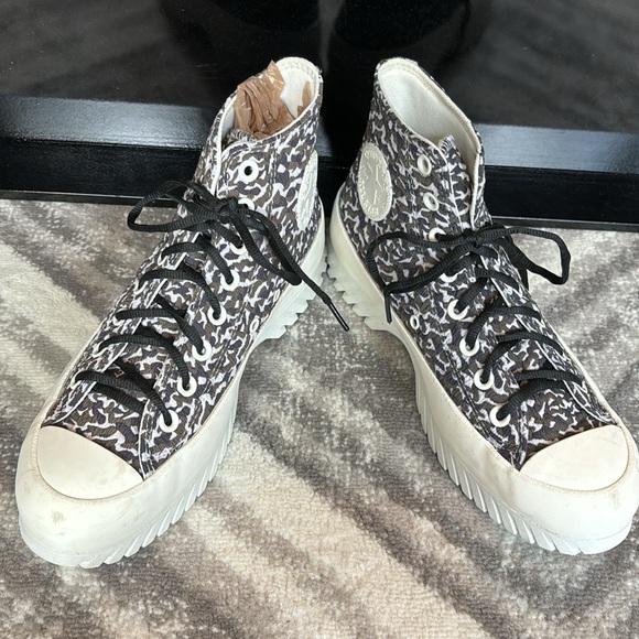 Converse Hi Lugged Winter 2.0 Jacquard Sand Dune Unisex Sneaker 7 men 9 women - Picture 8 of 10